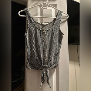 Caution To The Wind Stripe Tanktop // Size S